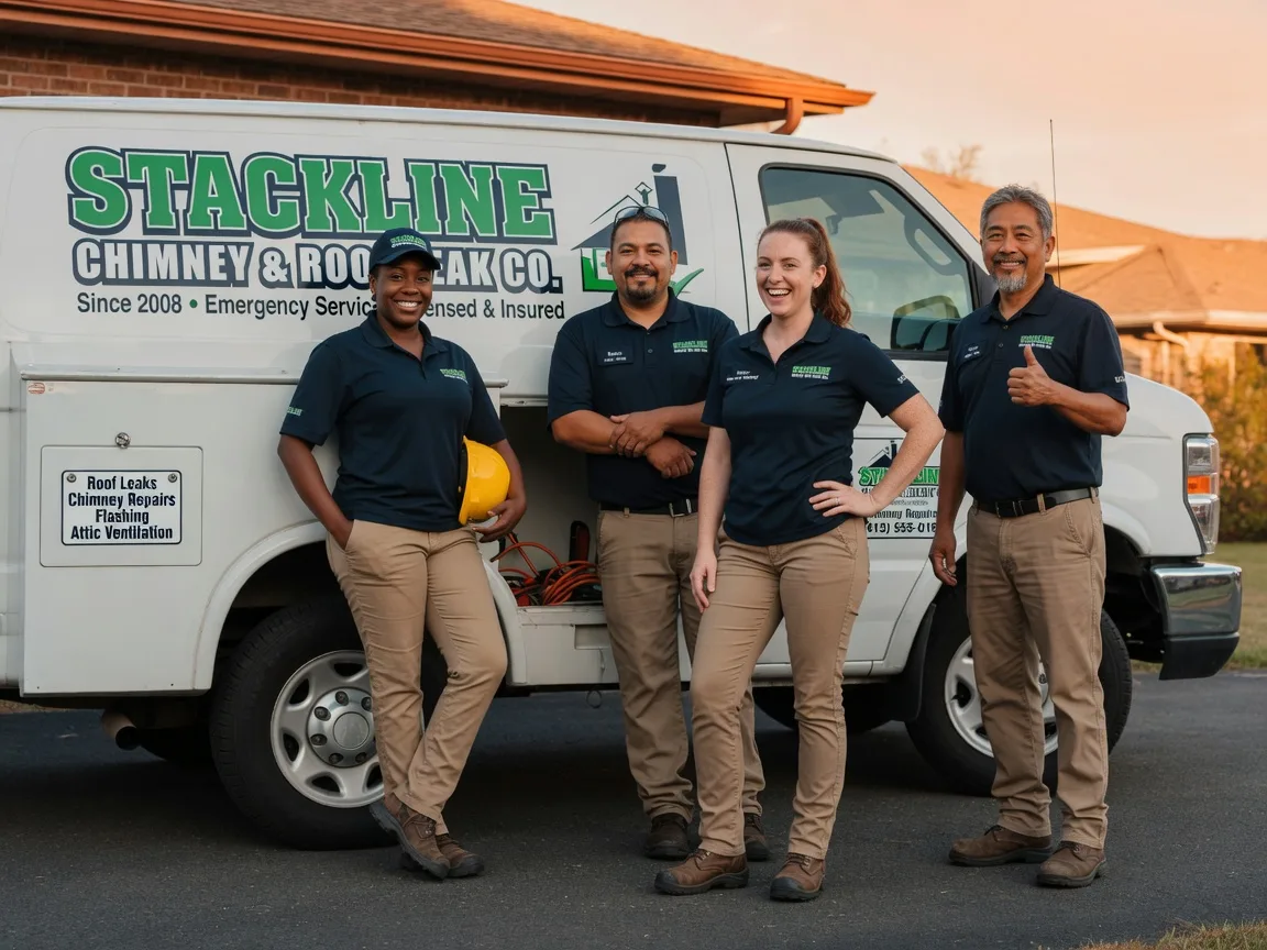 Chimney flashing repair company in Boerne, TX